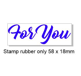 For You  58 x 18mm